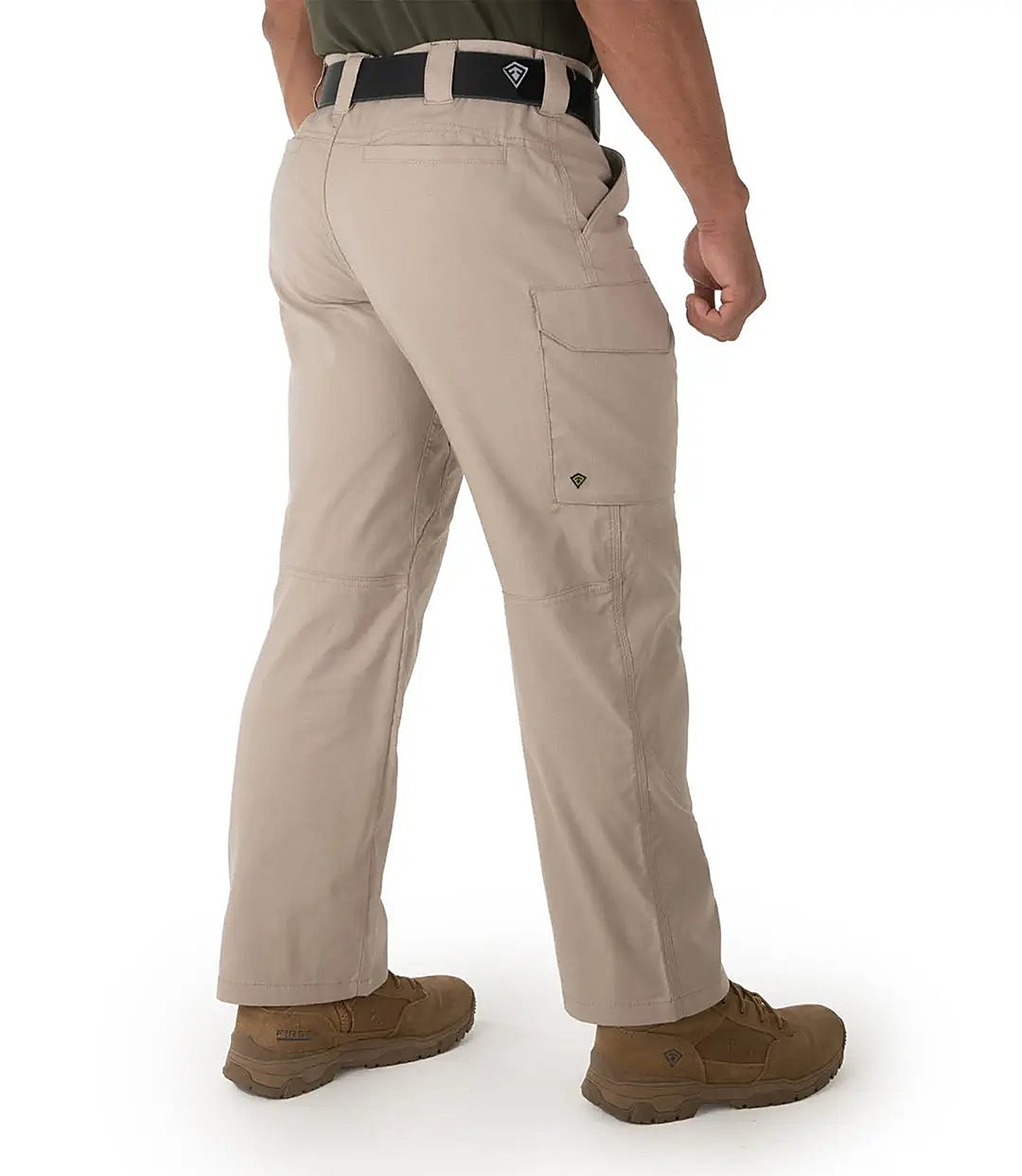 First Tactical Mens V2 Tac Pants - Khaki - side view