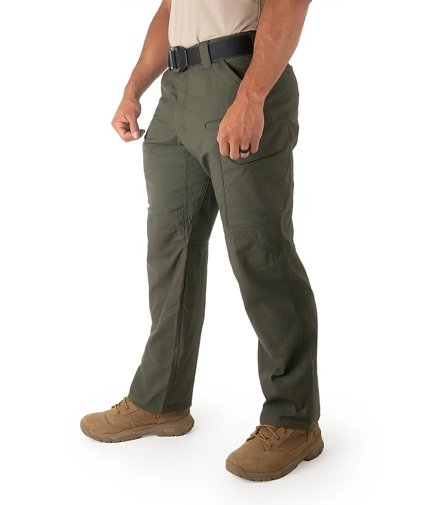 First Tactical Mens V2 Tac Pants - OD Green - detail view