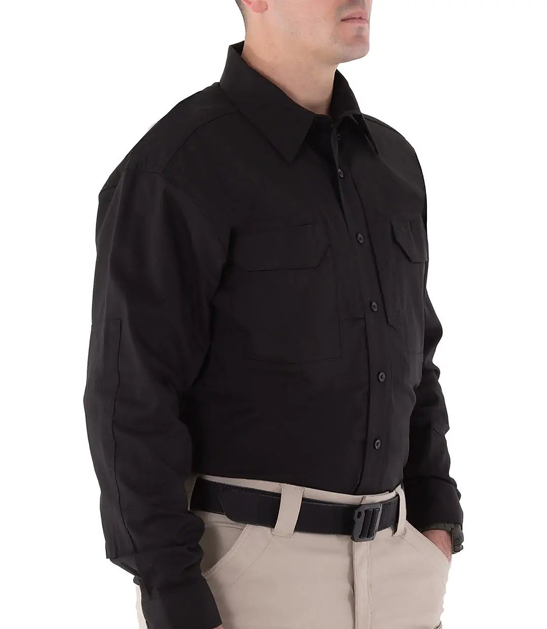 First Tactical Mens V2 Tactical Long Sleeve - Black - alternate view