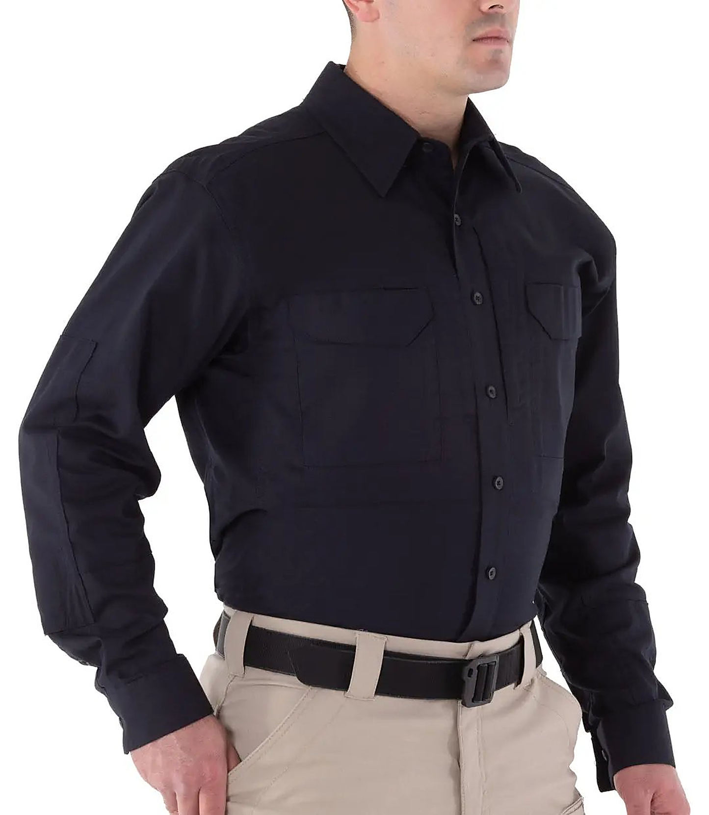First Tactical Mens V2 Tactical Long Sleeve - Midnight Navy - alternate view