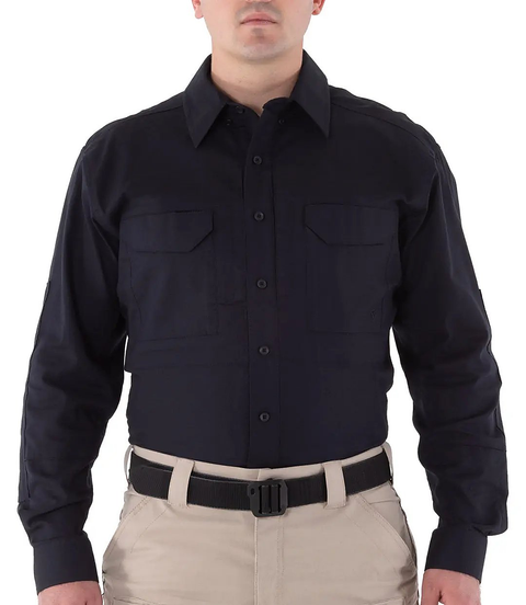 First Tactical Mens V2 Tactical Long Sleeve - Midnight Navy