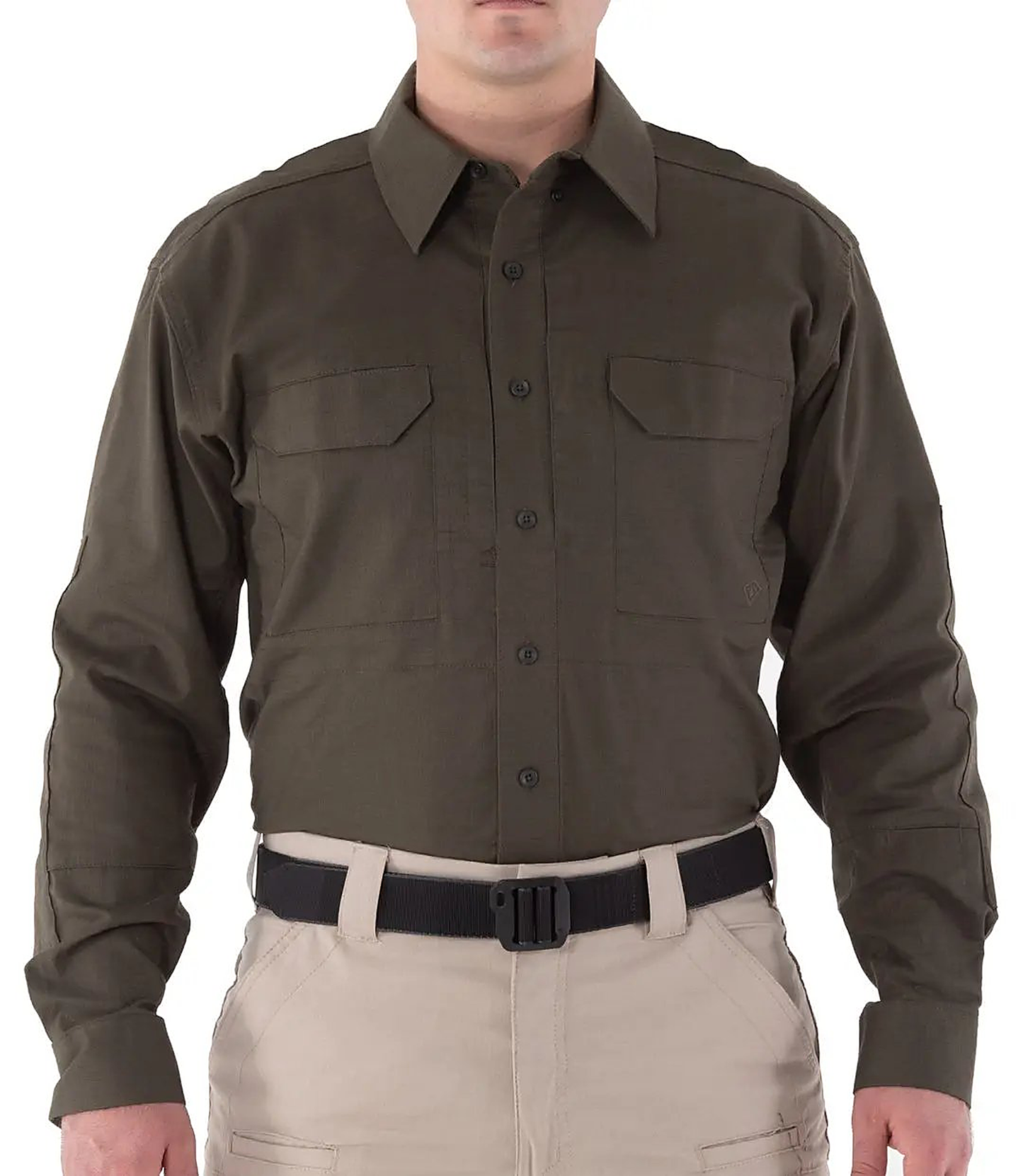 First Tactical Mens V2 Tactical Long Sleeve - OD Green - shirts