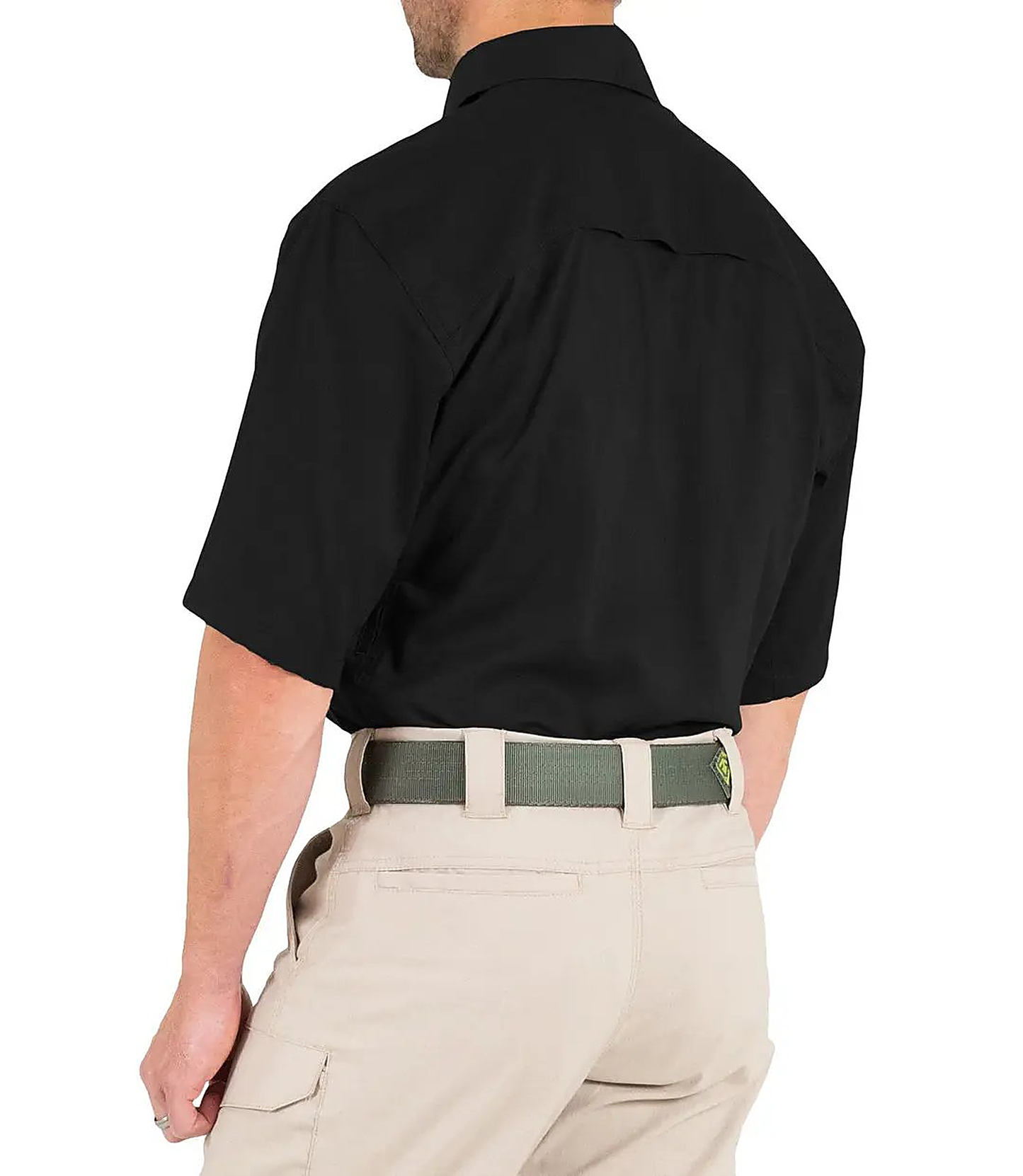 First Tactical Mens V2 Tactical Short Sleeve - Black - alternate view