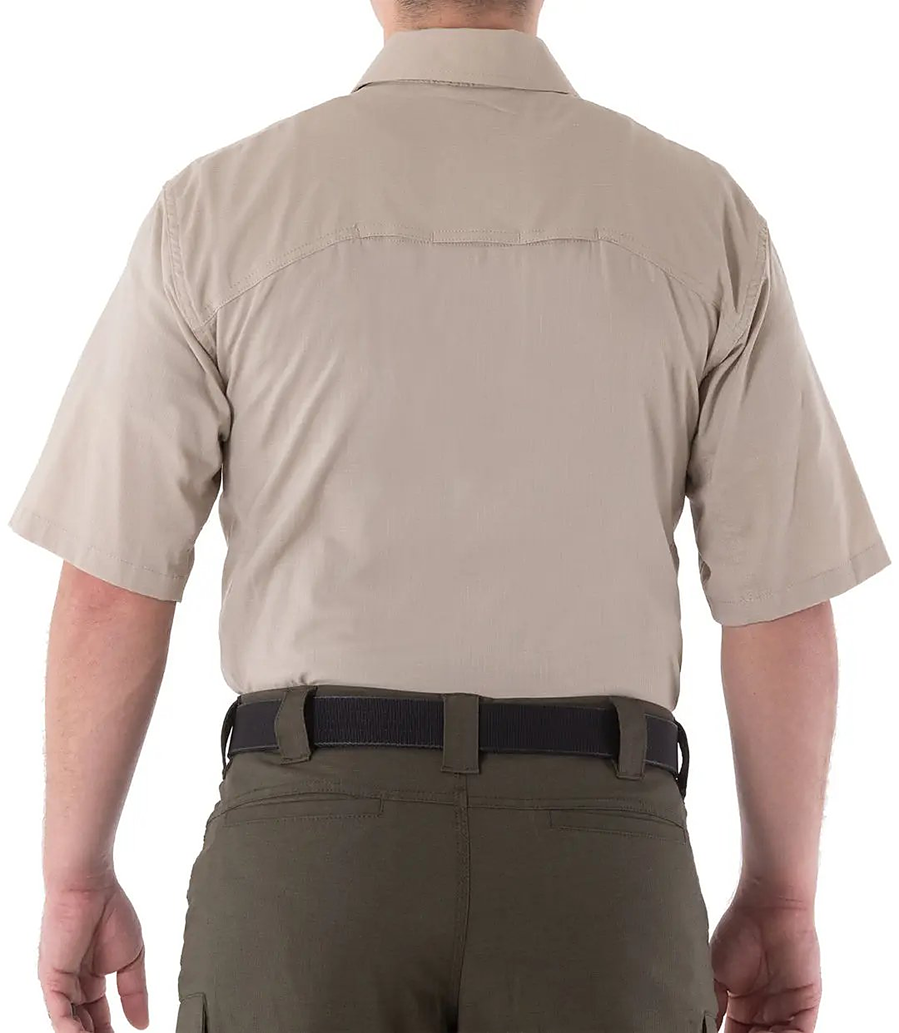 First Tactical Mens V2 Tactical Short Sleeve - Khaki - alternate view