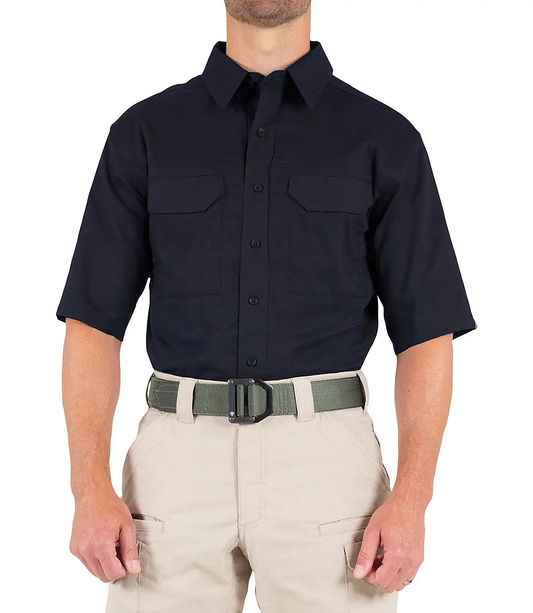 First Tactical Mens V2 Tactical Short Sleeve - Midnighty Navy - shorts