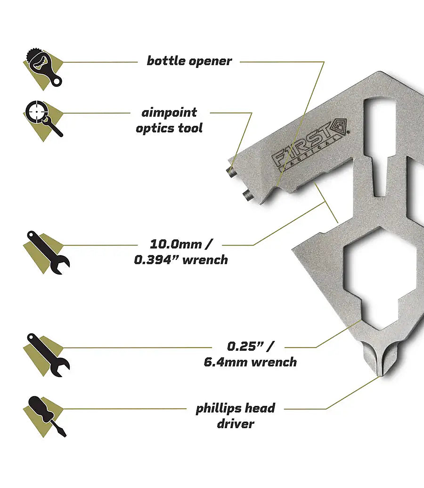 First Tactical Spear Multi-Tool - alternate view