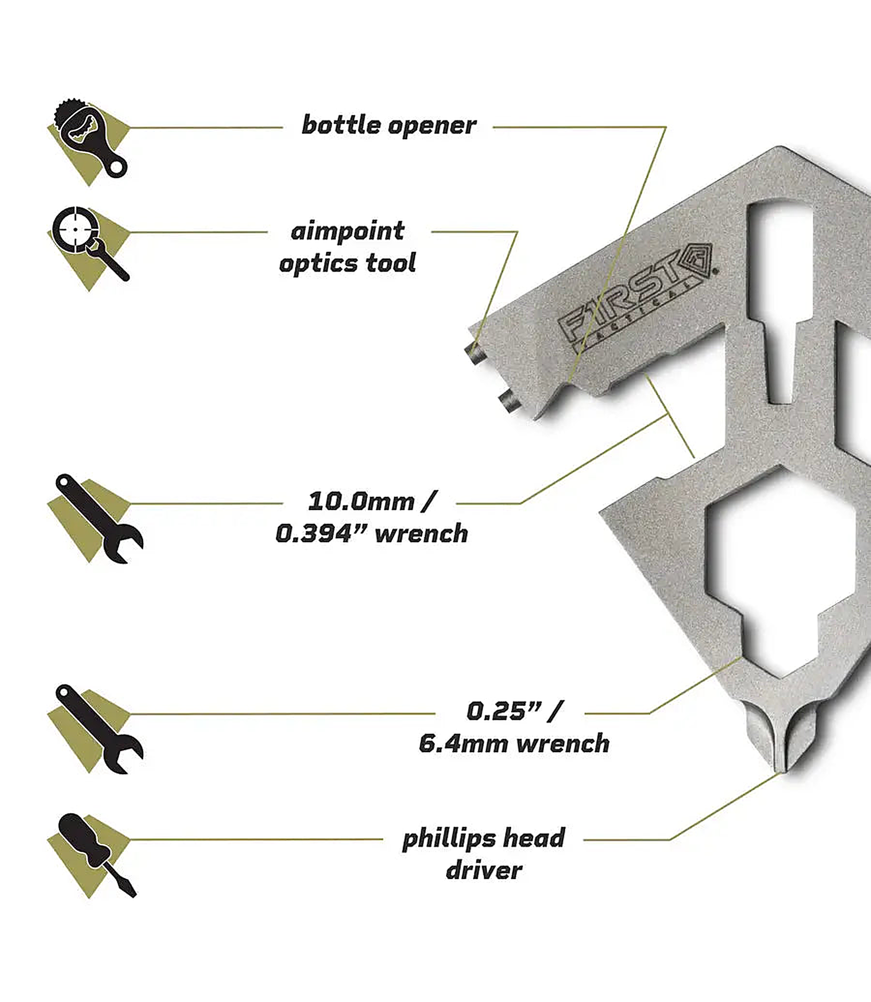 First Tactical Spear Multi-Tool - alternate view