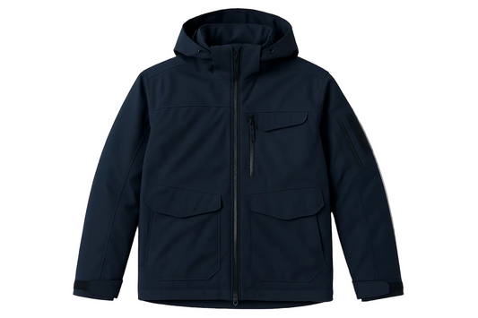 First Tactical Tactix System Jacket midnight navy front view flat lay