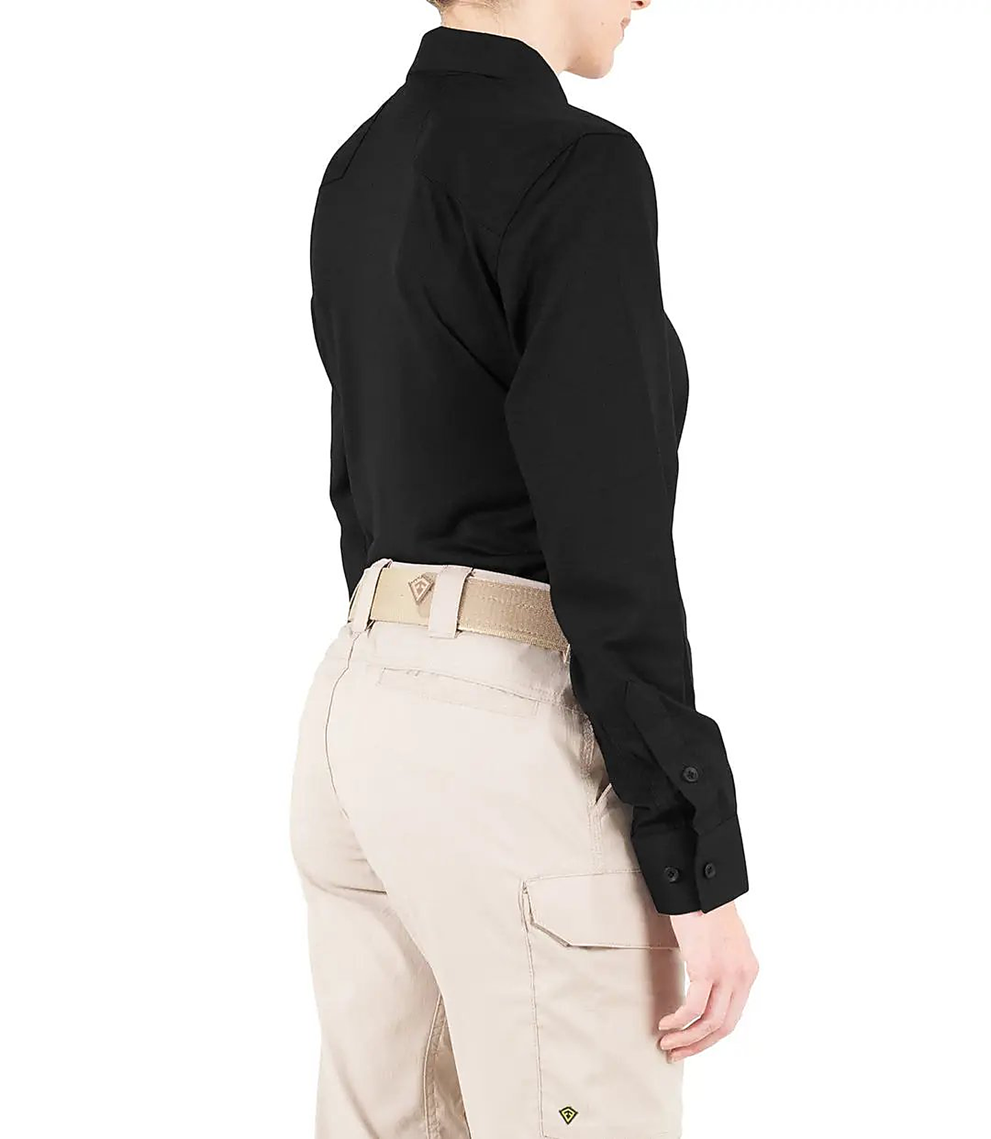 First Tactical Womens Pro Perf Long Sleeve - Black - side view