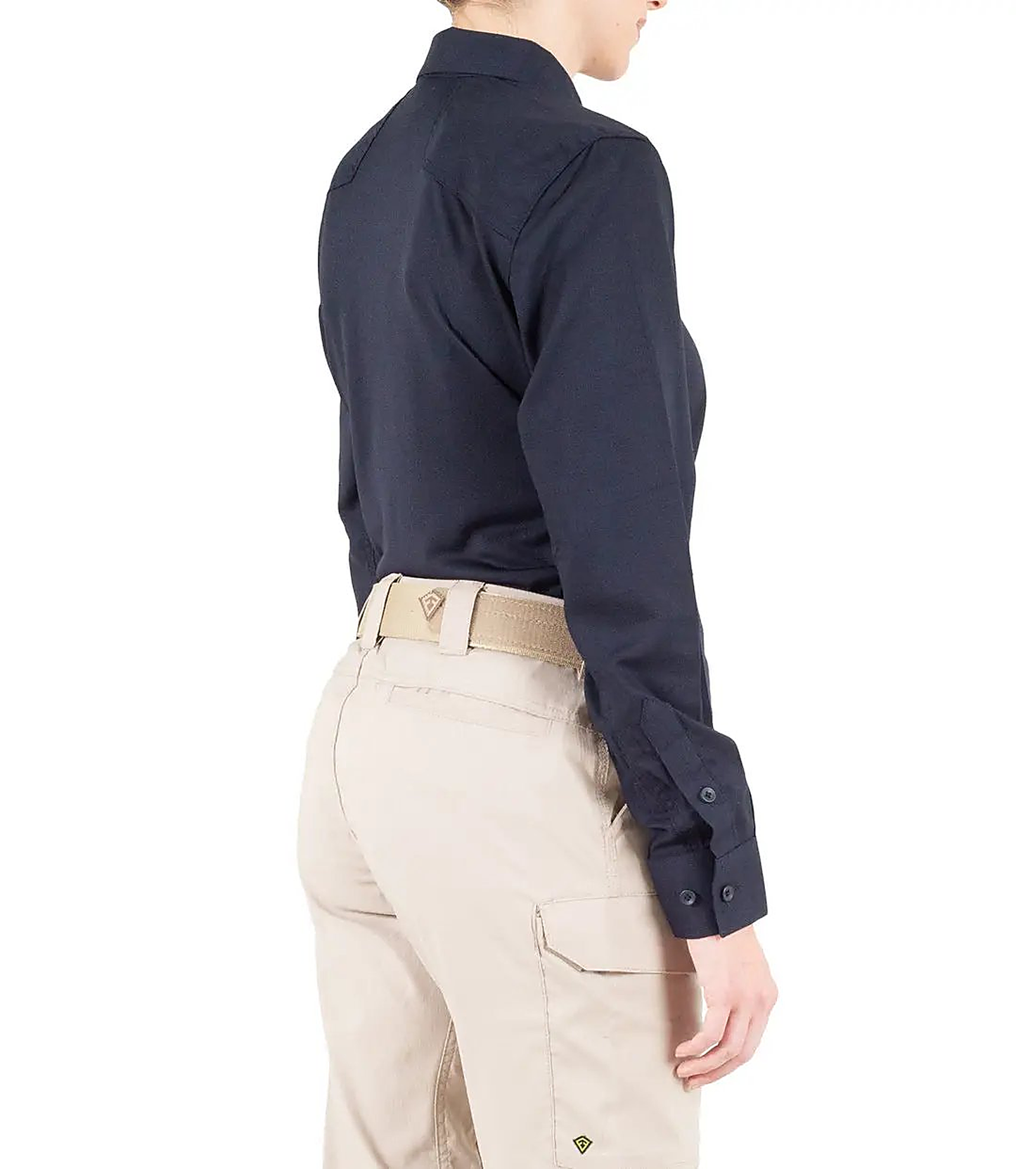 First Tactical Womens Pro Perf Long Sleeve - Midnight Navy - side view