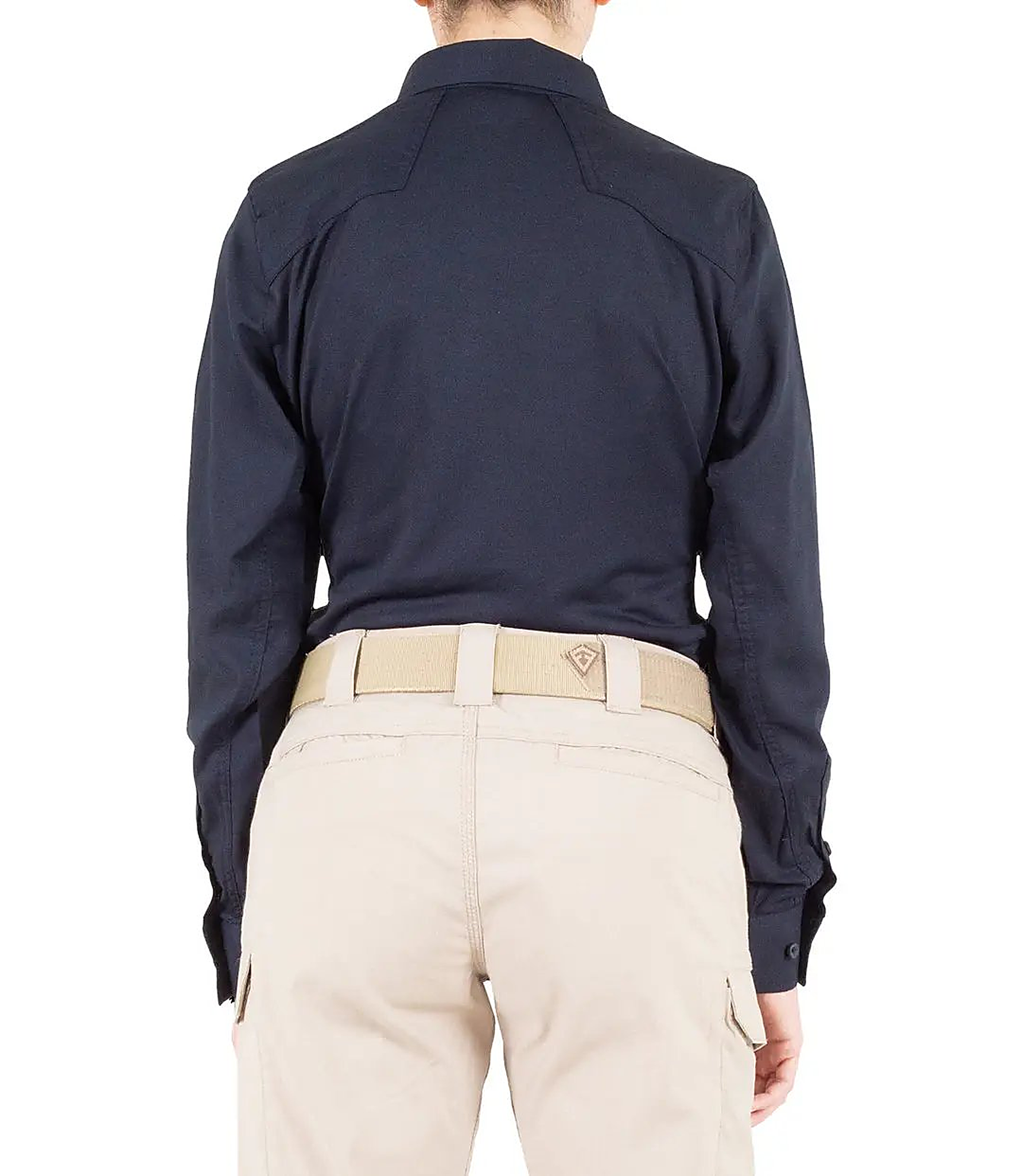 First Tactical Womens Pro Perf Long Sleeve - Midnight Navy - back view