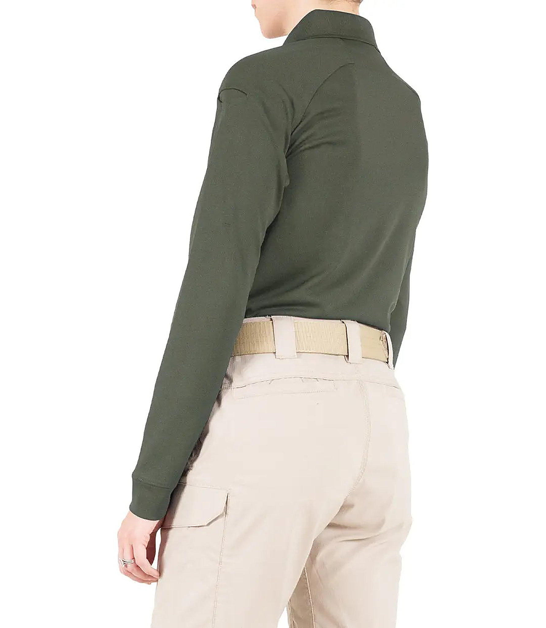 First Tactical Womens Pro Perf Long Sleeve - OD Green - alternate view