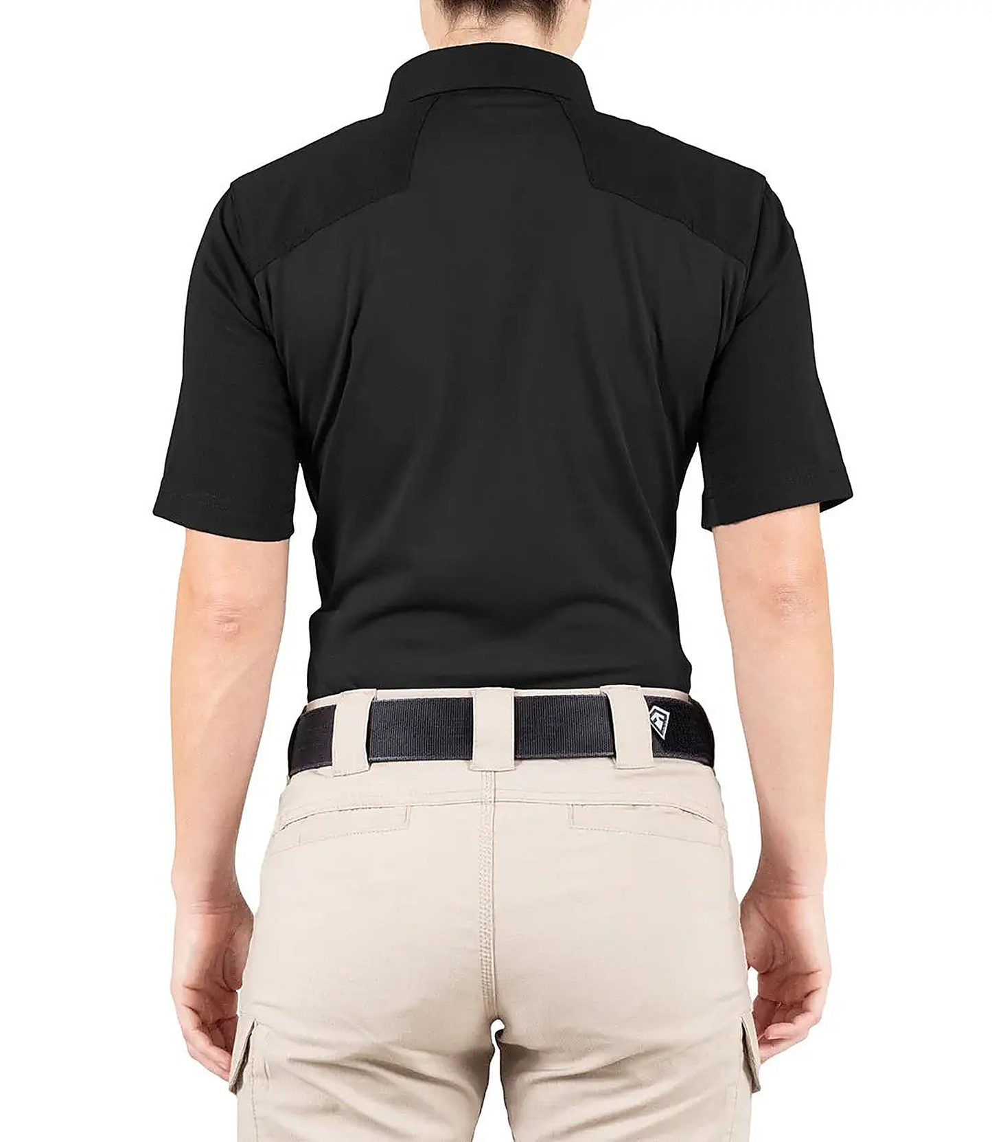 First Tactical Womens Pro Perf Short Sleeve - Black - side view