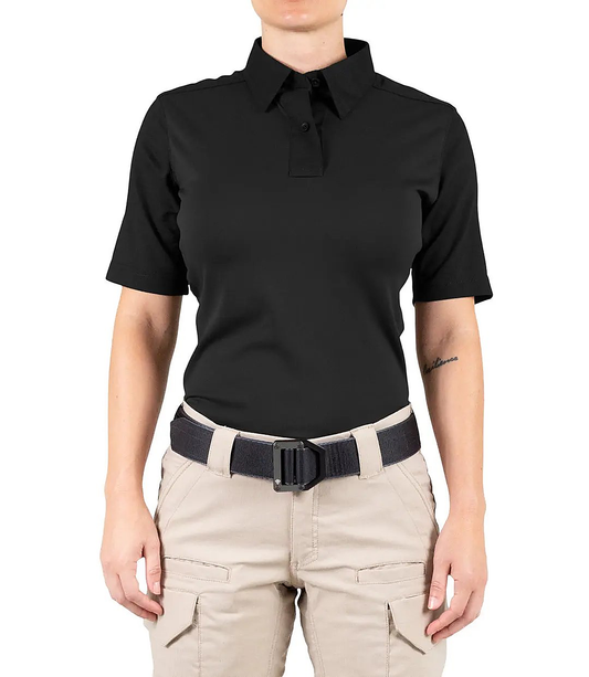 First Tactical Womens Pro Perf Short Sleeve - Black - shorts