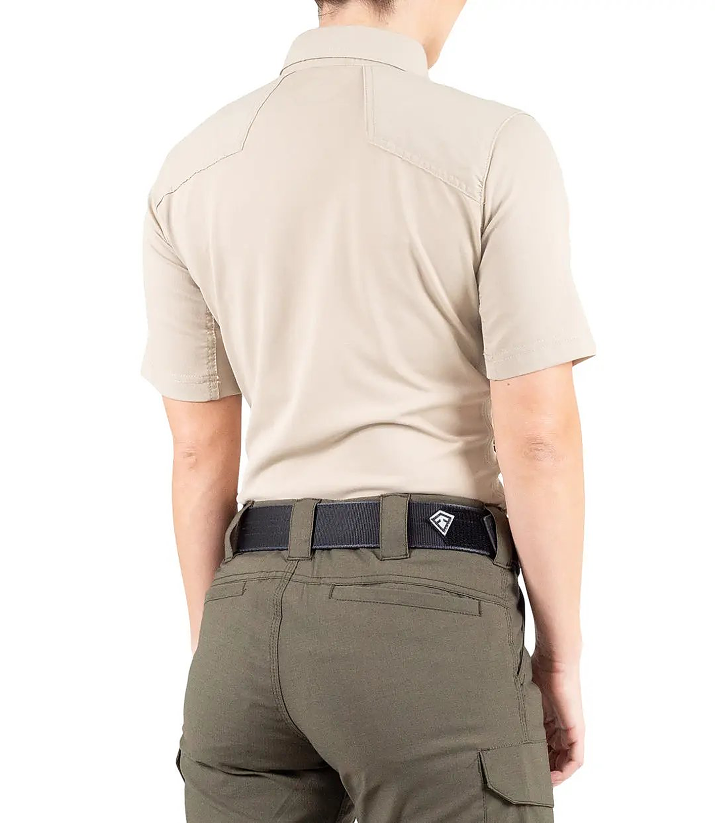 First Tactical Womens Pro Perf Short Sleeve - Khaki - side view