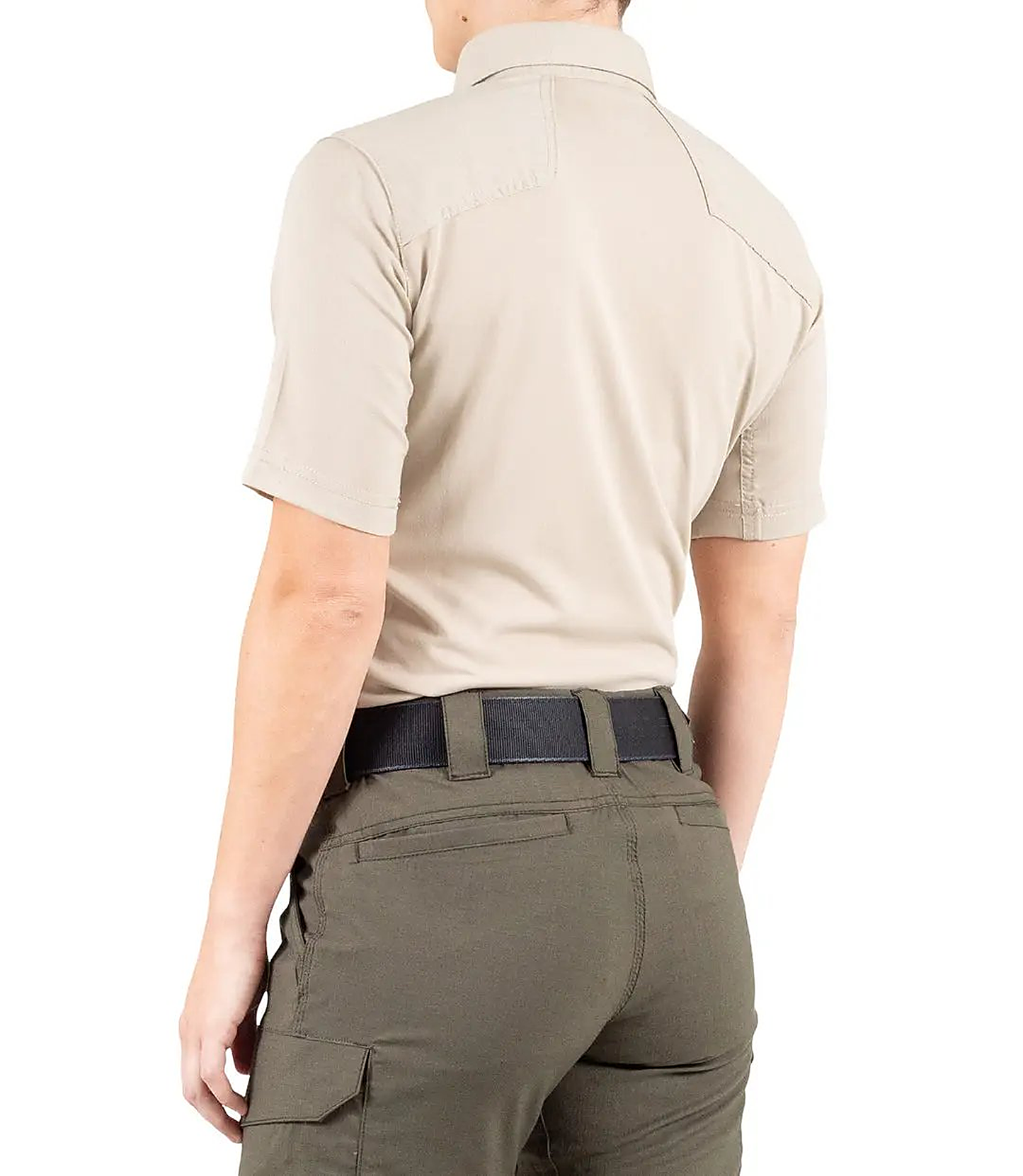 First Tactical Womens Pro Perf Short Sleeve - Khaki - alternate view
