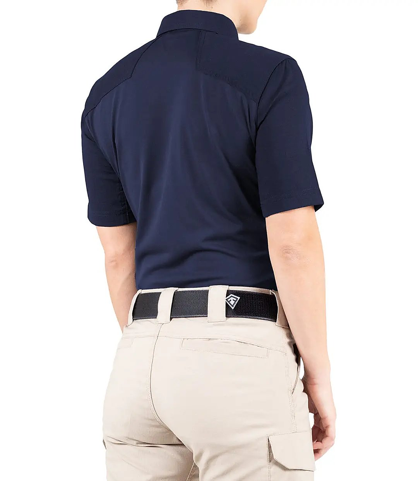 First Tactical Womens Pro Perf Short Sleeve - Midnight Navy - side view