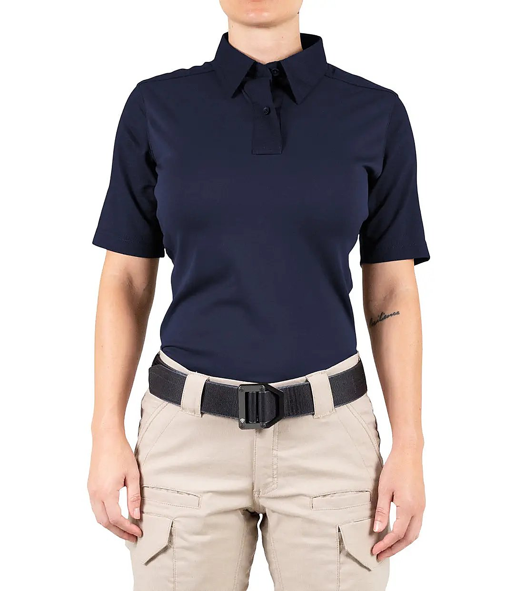 First Tactical Womens Pro Perf Short Sleeve - Midnight Navy - shorts