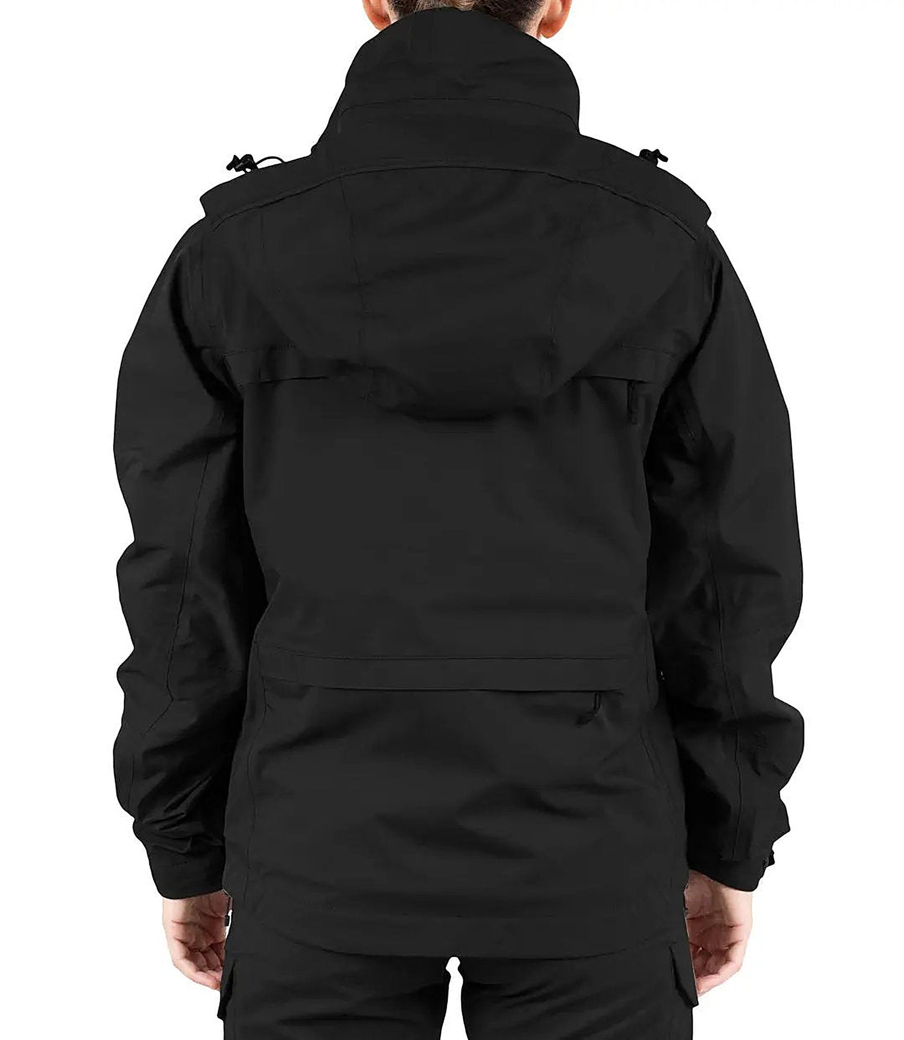 First Tactical Womens Tactix System Jacket - Black - back view