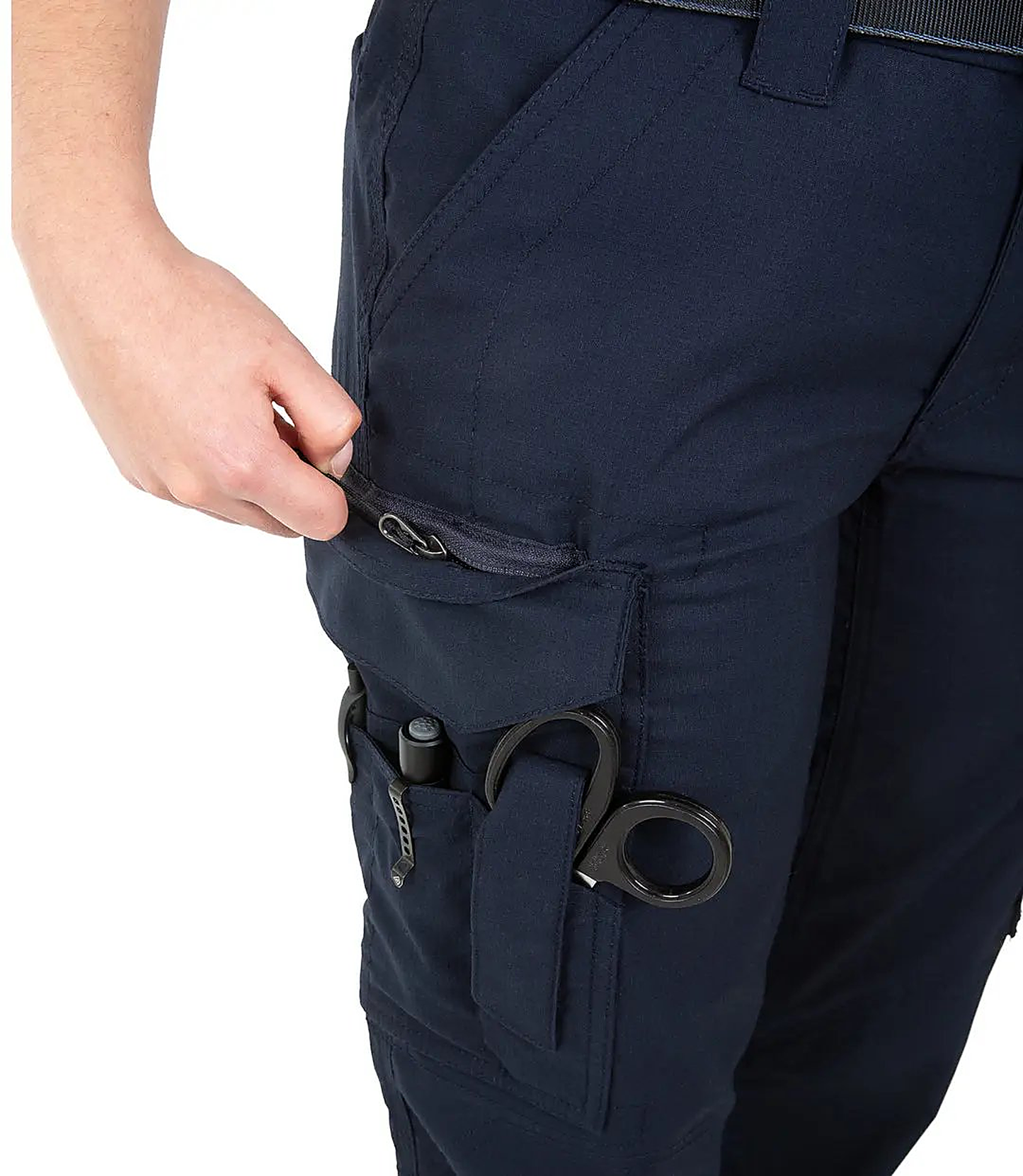 First Tactical Womens V2 EMS Pants - Midnight Navy - side view