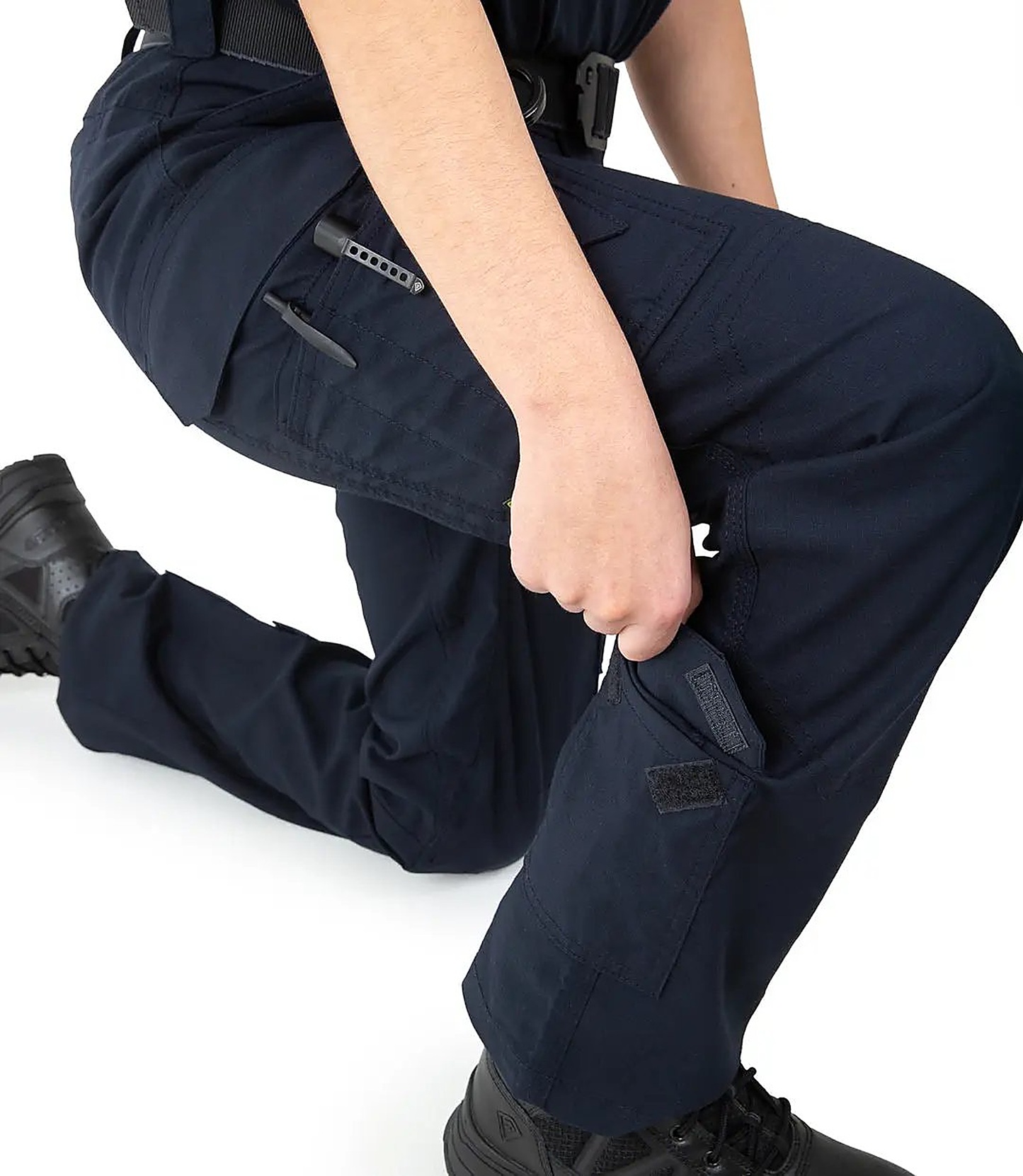 First Tactical Womens V2 EMS Pants - Midnight Navy - back view