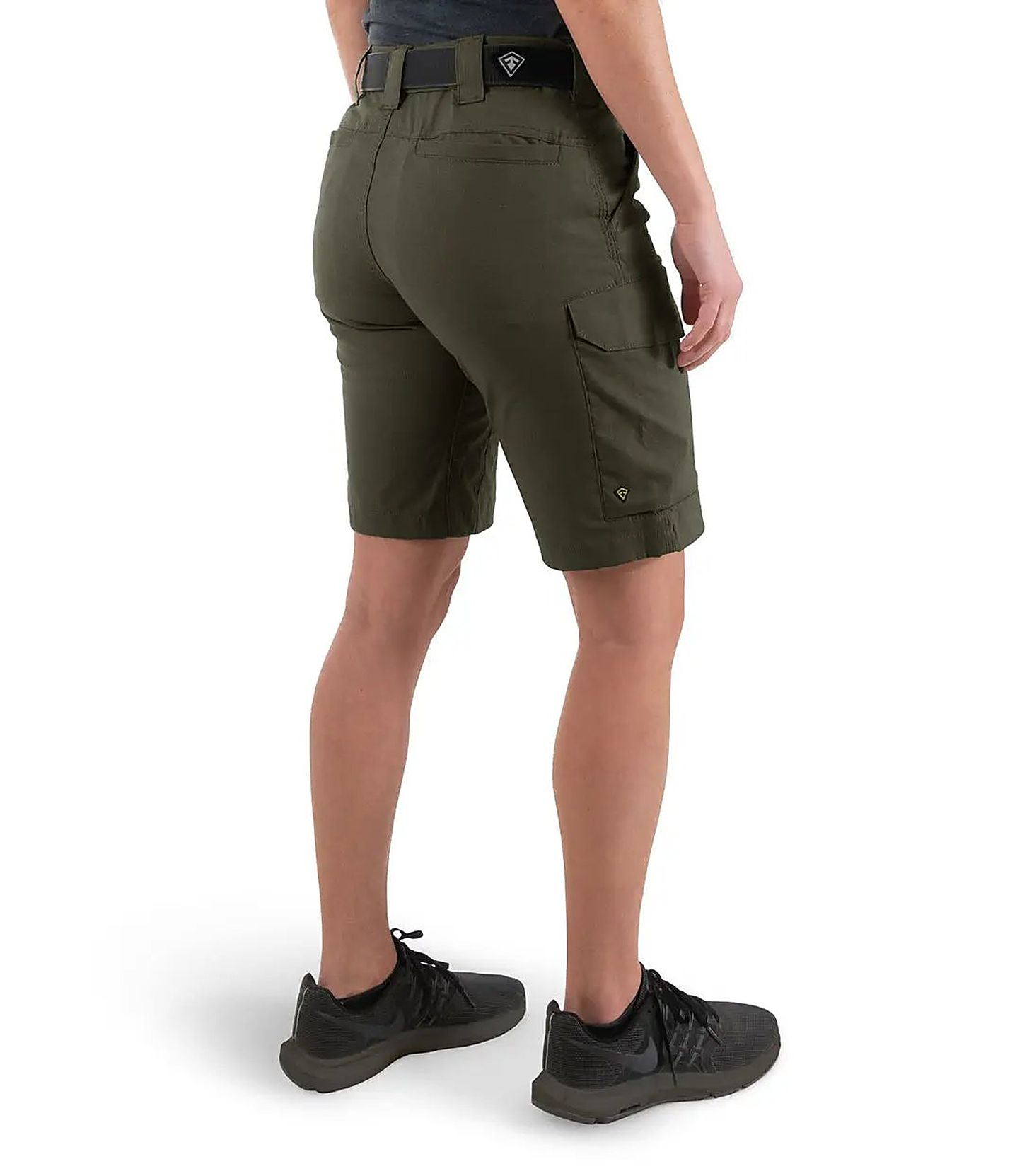 First Tactical Womens V2 Shorts - OD Green - back view