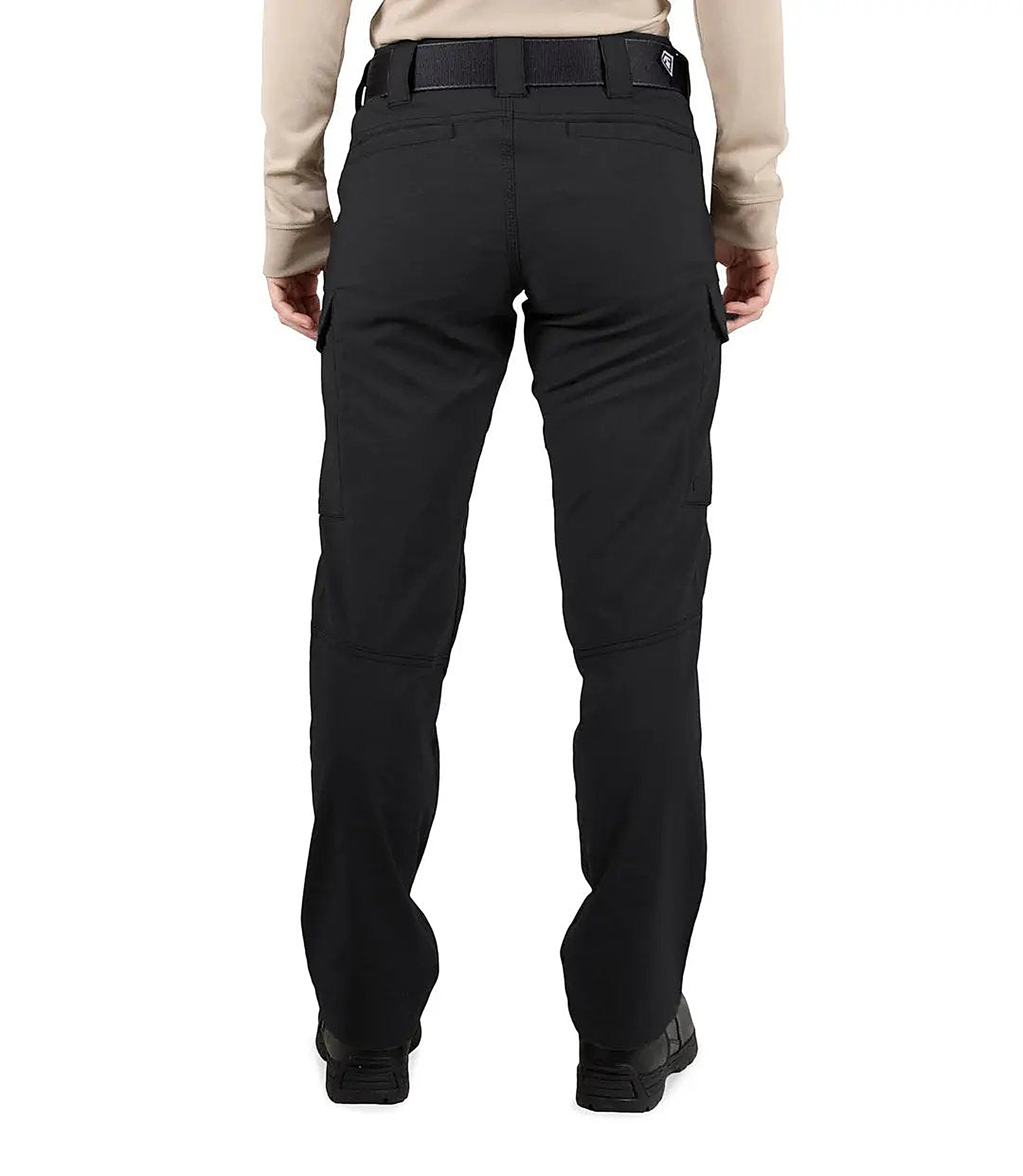 First Tactical Womens V2 Tac Pants - Black - back view