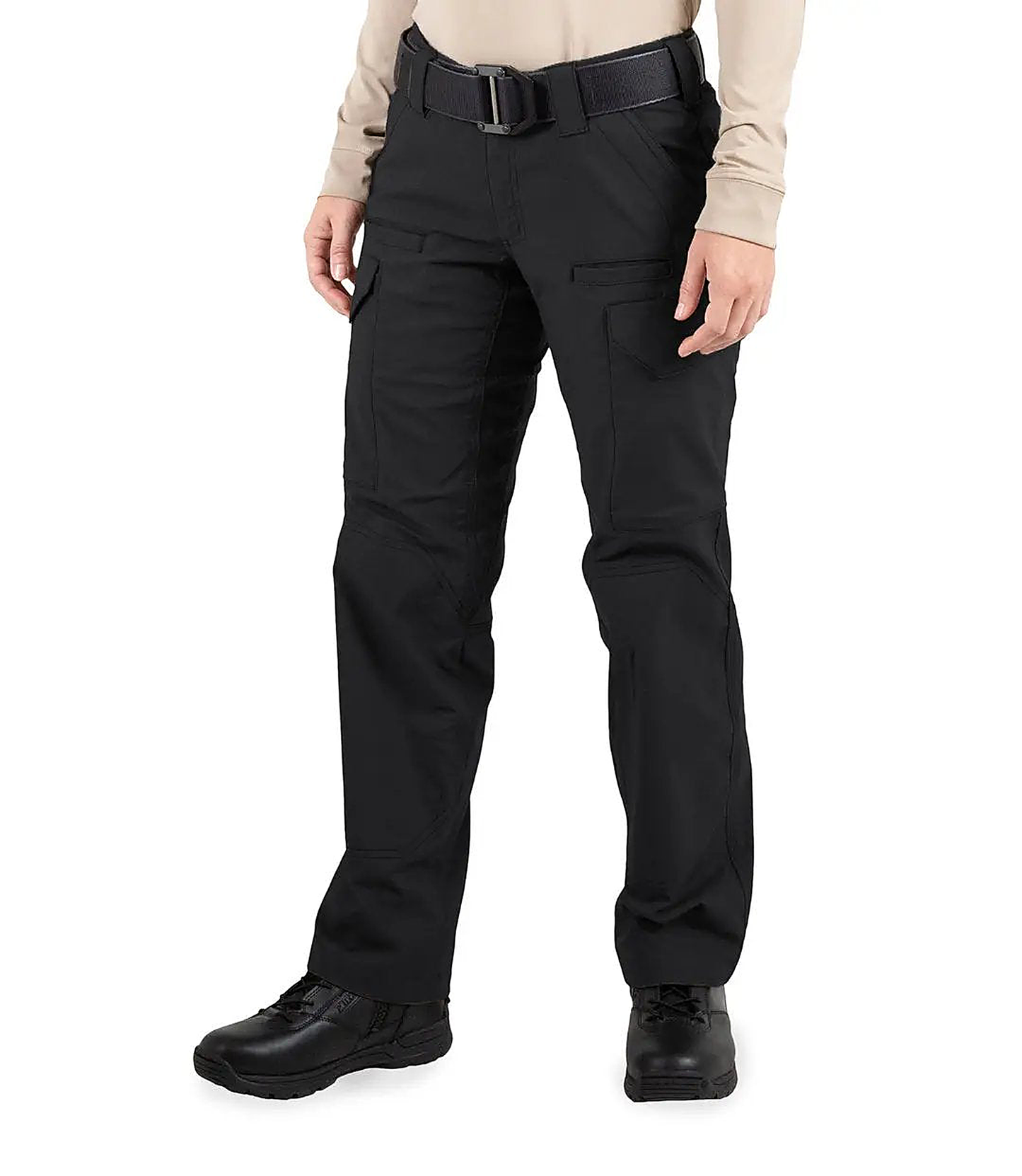 First Tactical Womens V2 Tac Pants - Black - detail view