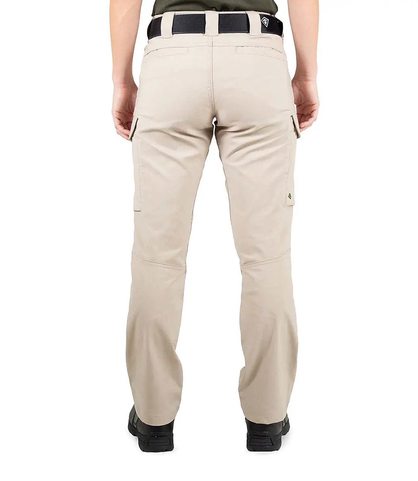First Tactical Womens V2 Tac Pants - Khaki - back view