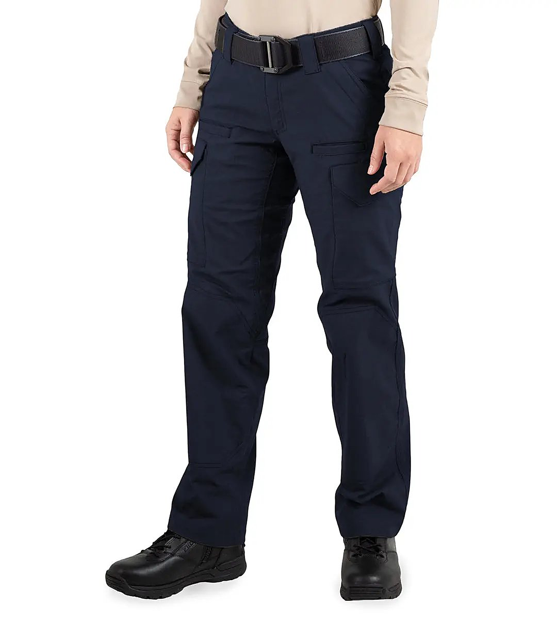 First Tactical Womens V2 Tac Pants - Midnight Navy - detail view