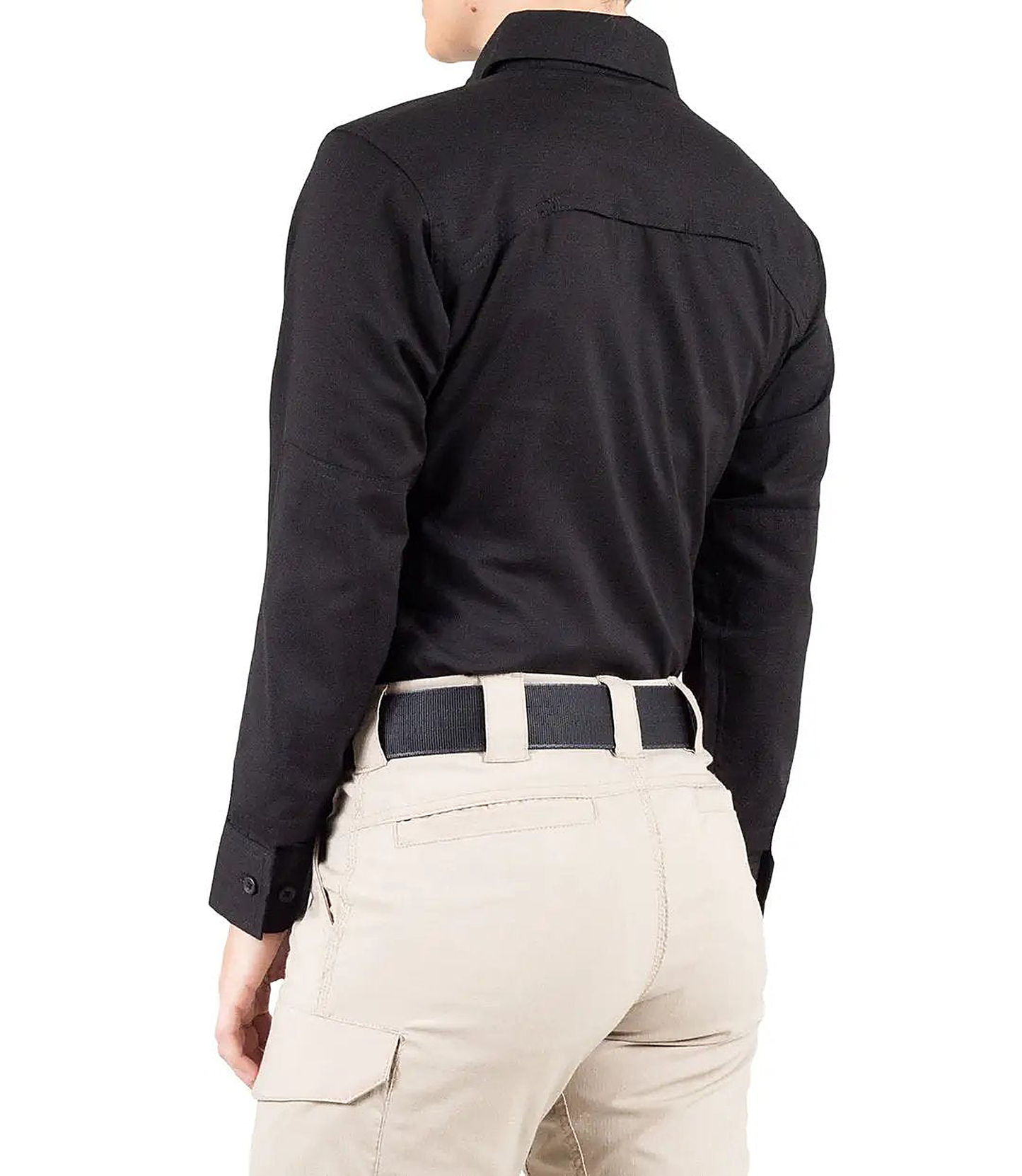 First Tactical Womens V2 Tactical Long Sleeve - Black - alternate view