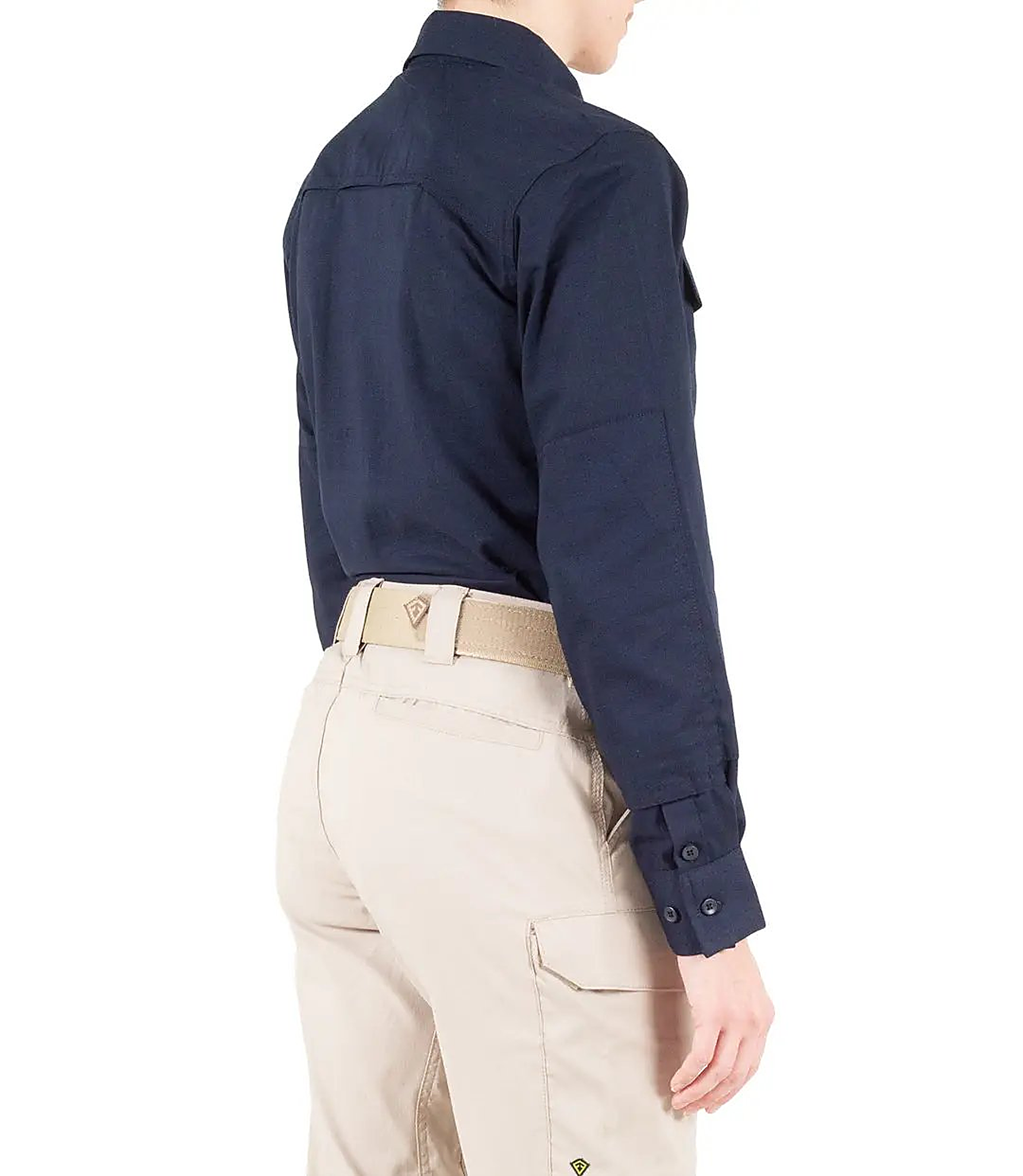 First Tactical Womens V2 Tactical Long Sleeve - Midnight Navy - side view