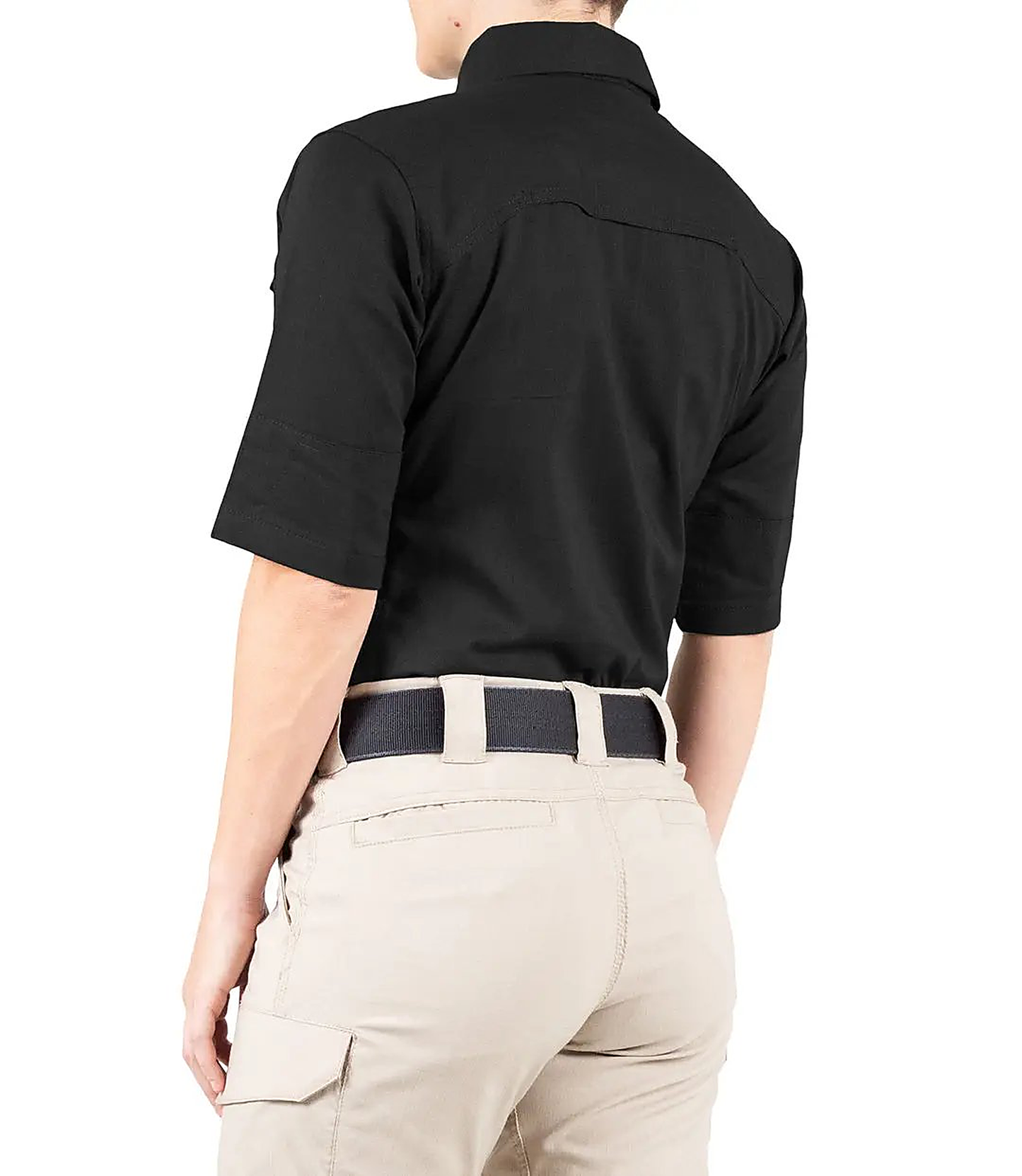 First Tactical Womens V2 Tactical Short Sleeve - Black - alternate view