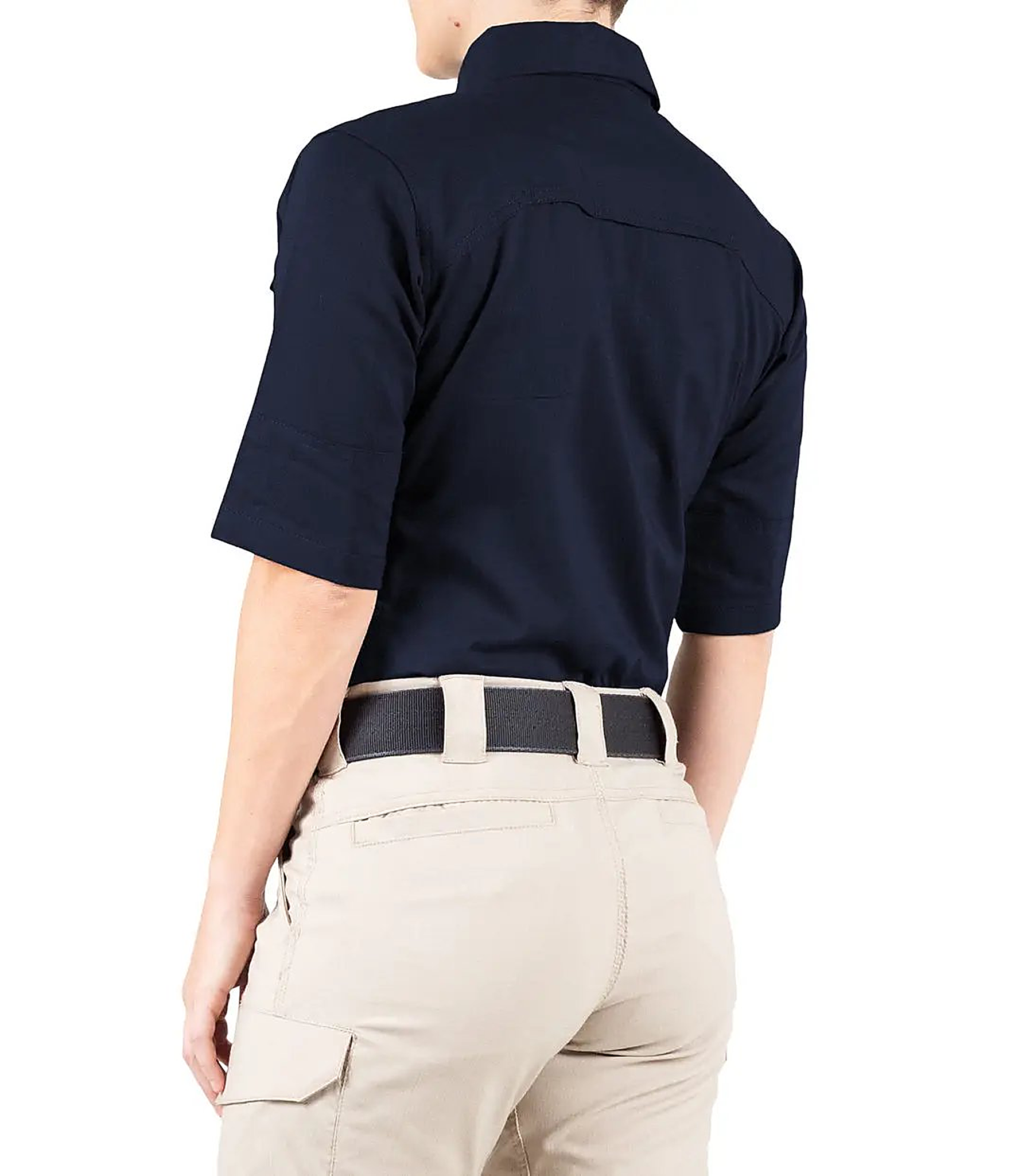 First Tactical Womens V2 Tactical Short Sleeve - Midnight Navy - alternate view