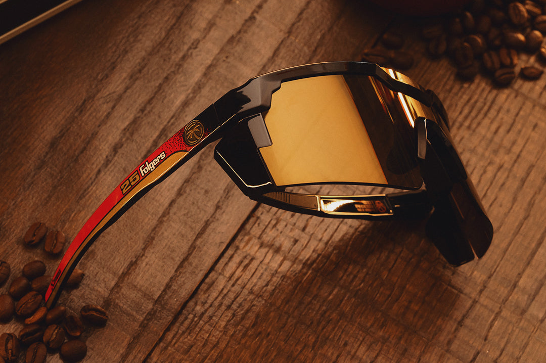 Heat Wave Visual Future Tech Hendrick Motorsports | Tim Richmond #25 Folgers sunglasses view 5