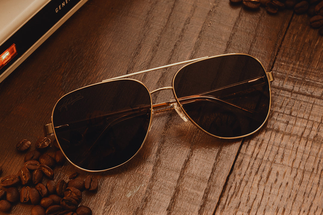 Heat Wave Visual Incline Hendrick Motorsports | Tim Richmond #25 Folgers sunglasses view 3