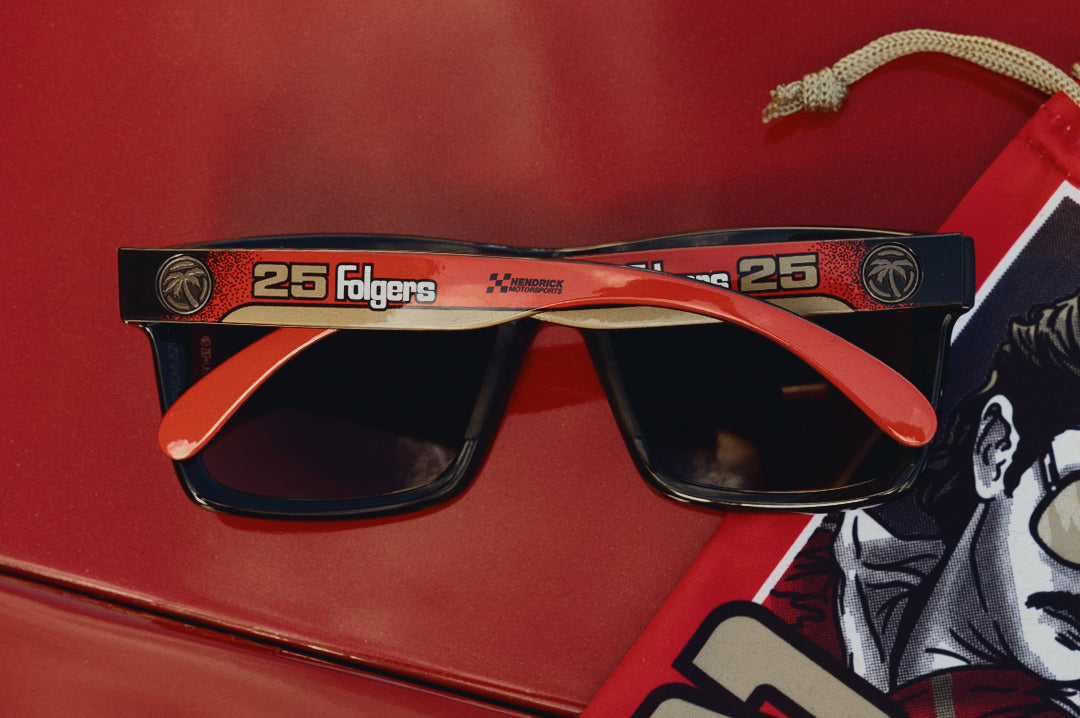 Heat Wave Visual XL VISE Hendrick Motorsports | Tim Richmond #25 Folgers sunglasses view 4