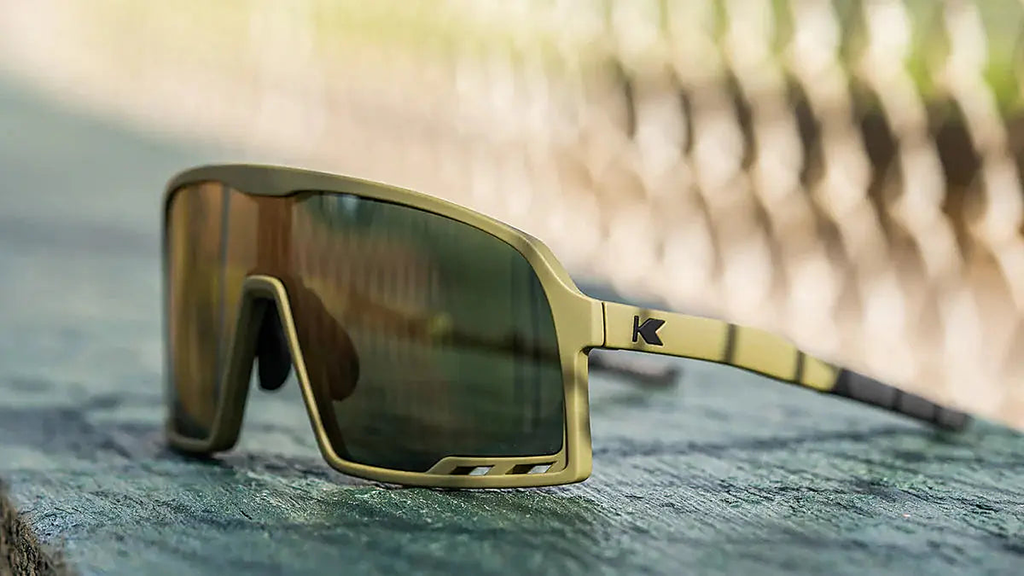 Full Focus Campeones - Knockaround Sunglasses - detail view