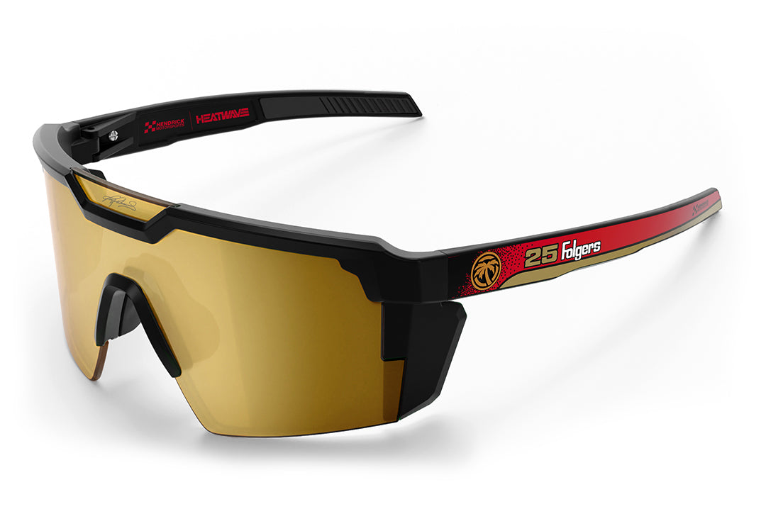 Heat Wave Visual Future Tech Hendrick Motorsports | Tim Richmond #25 Folgers sunglasses view 1