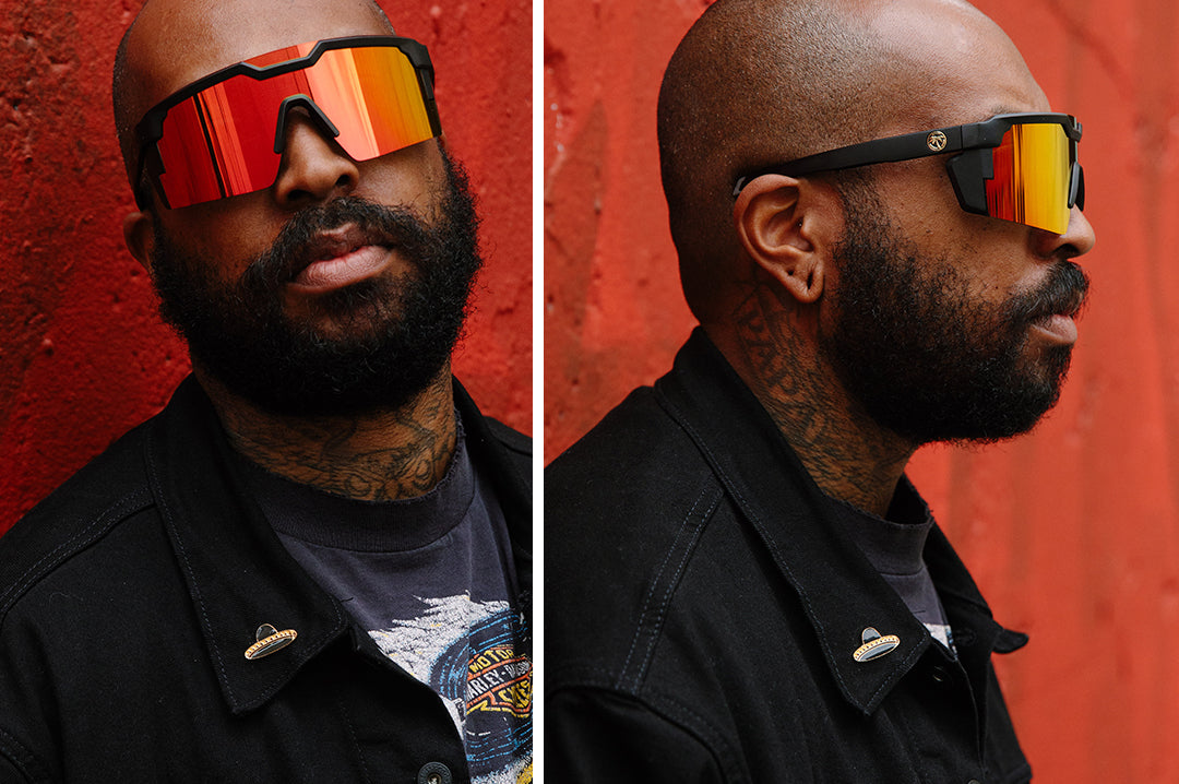 Heat Wave Visual Future Tech Firestorm sunglasses view 6