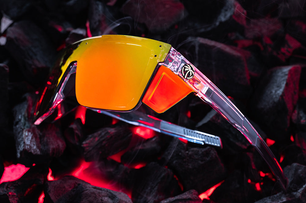 Heat Wave Visual Performance Quatro Vapor Clear Frame Sunblast Lens sunglasses view 3