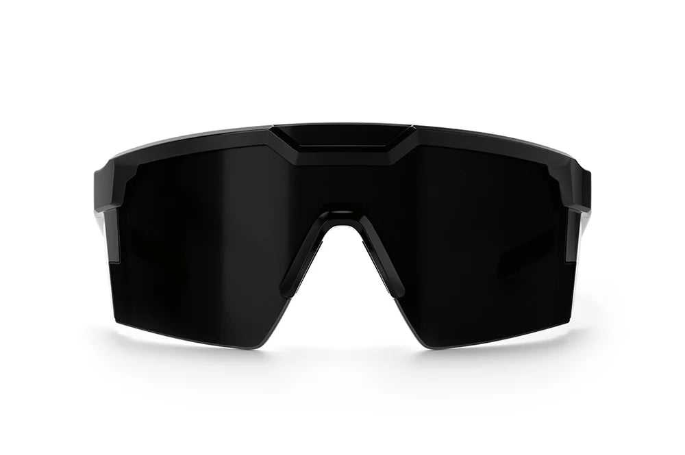 Future Tech Sunglasses: GLOSS BLACK Ultra Black Z87+ - Heatwave