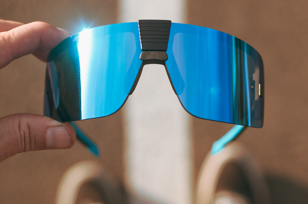 Heat Wave Visual Vector Galaxy sunglasses view 2