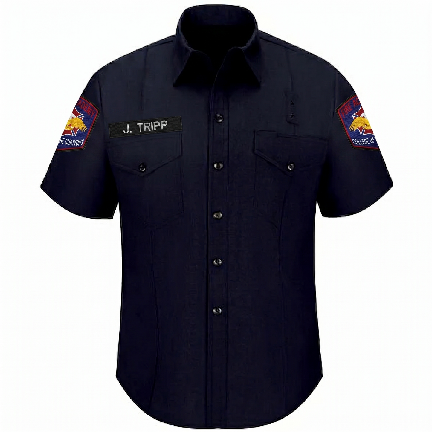 COS Fire Academy WorkRite Mens Short Sleeve Nomex Shirt - Nomex wildland shirt