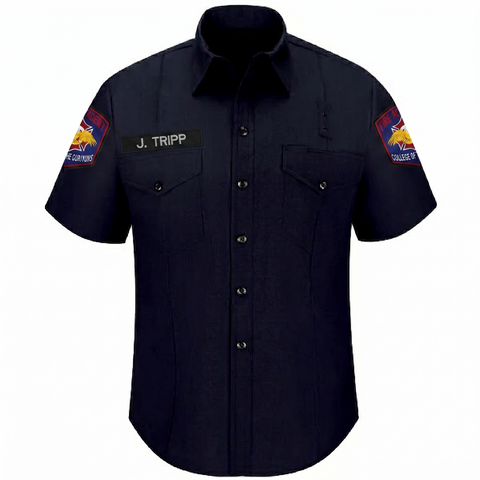 COS Fire Academy WorkRite Mens Short Sleeve Nomex Shirt