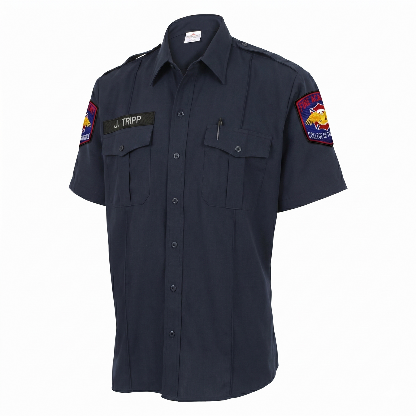 COS Fire Academy WorkRite Mens Short Sleeve Nomex Shirt - alternate view