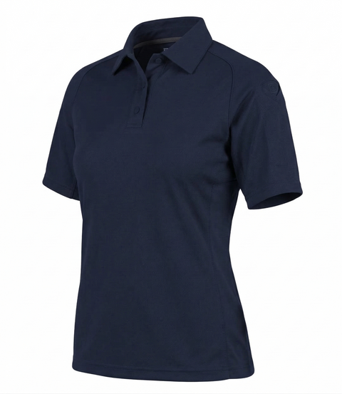 First Tactical Womens Performance Short Sleeve Polo - Midnight Navy