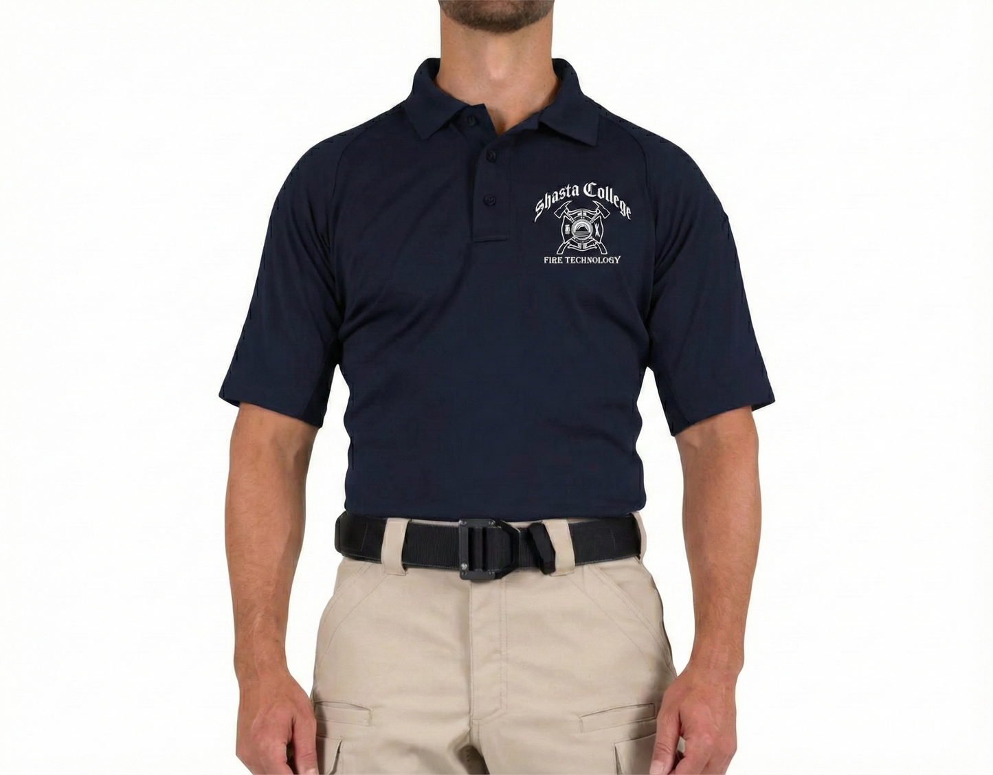 SC Fire Tech Men's Performance Polo - detail view