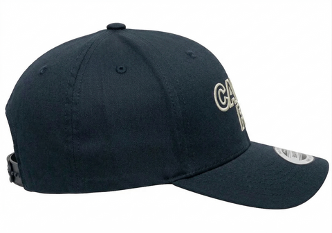 YP Classics 6389 Six-Panel Structured Hat-White Text