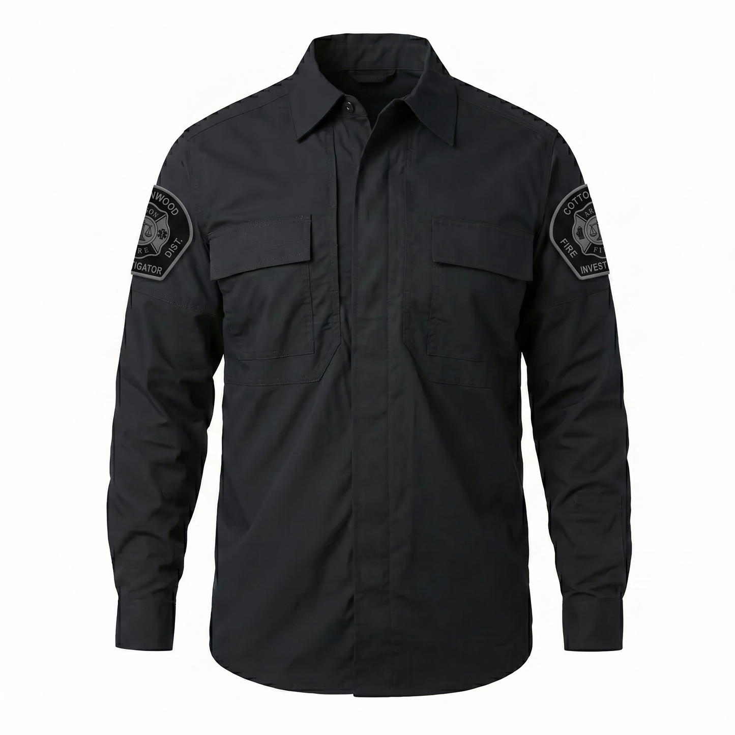 ALL RISK Uniforms AI-generated graphic